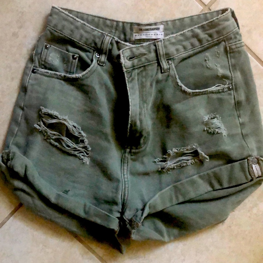 Sz 26 High Waist Bandits Khaki